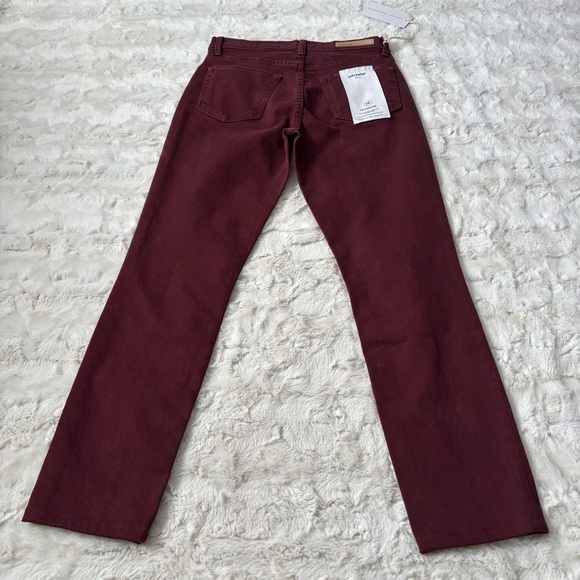 NWT GRLFRND Women's Size 25 Burgundy Red The Karolina Skinny Jeans - Picture 6 of 6
